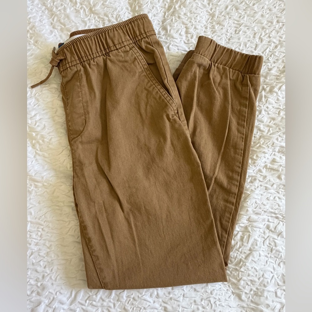 Old Navy Kids Khaki Joggers, Boys L (10-12)